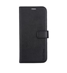 RadiCover - Radiation Protection Wallet Vegan Leather iPhone 15 PRO MAX Flipcover Black PU / Electronics