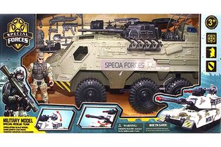 Speci - Military set w/special force tank + accessories (520372) / Toys