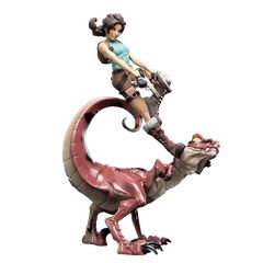 Weta Workshop - Tomb Raider - Lara Croft & Raptor Figure (Mini Epics) / Fan Shop and Merchandise