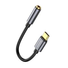 Baseus L54 mobile phone cable Black, Grey USB C 3.5mm-thumb-1
