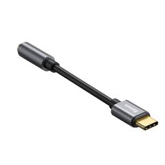 Baseus L54 mobile phone cable Black, Grey USB C 3.5mm-thumb-2