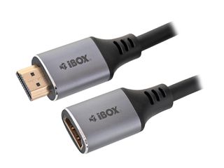IBox ITVFMHD012 HDMI to HDMI 4K extension cable with gold plug 2 m