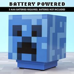 Minecraft Charged Creeper 3D sound lamp-thumb-1