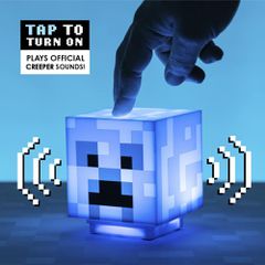 Minecraft Charged Creeper 3D sound lamp-thumb-3