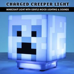 Minecraft Charged Creeper 3D sound lamp-thumb-2