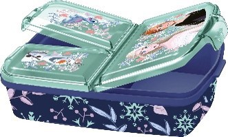 Stor - Multi Compartment Sandwich Box - Frozen (81020)