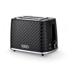 TO280C ELDOM Toaster TOSTI, bun rack, defrost system, black-thumb-1