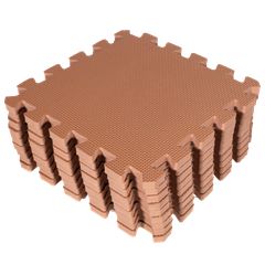 BabyDan - Mocca Playmat - Brown - 90 x 90 cm / Baby and Children