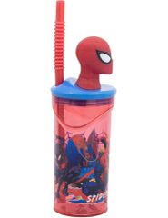 Spiderman – 3D Figurine – Drinking Glass (83566)-thumb-3