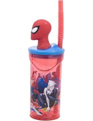 Spiderman – 3D Figurine – Drinking Glass (83566)-thumb-1