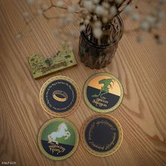 Set of 4 coasters - The Lord of the Rings (CR4150) / Fan Shop and Merchandise