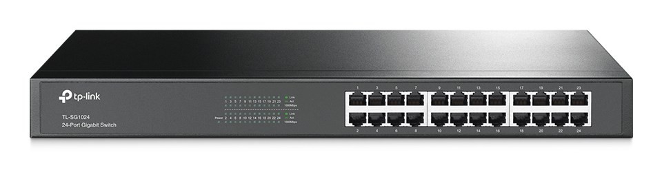 TP-Link 24-Port Gigabit Rackmount Network Switch