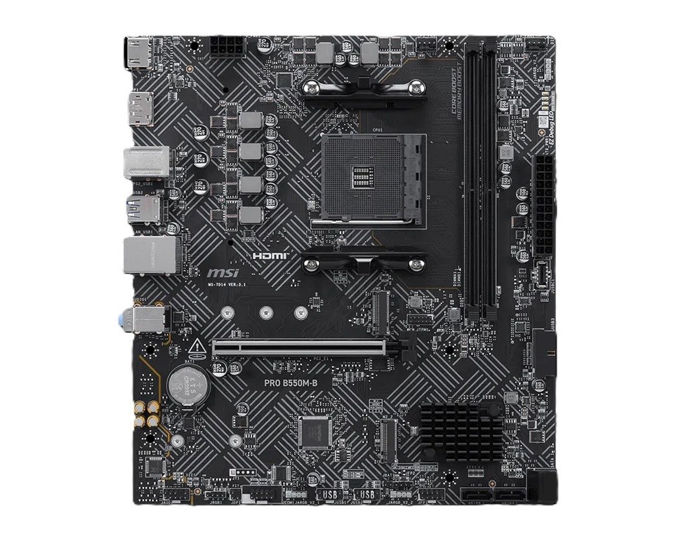 MSI PRO B550M-B Motherboard