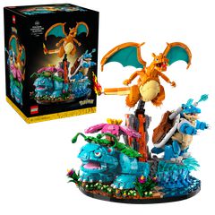 LEGO - Pokémon - Venusaur, Charizard and Blastoise (72153) / Toys