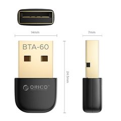 Orico BTA-60 Bluetooth 6.0 Adapter - Black-thumb-1