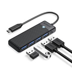 Orico PAPW4A-C3 USB Hub 4-port 4x USB-A 3.0 0.15 m - black