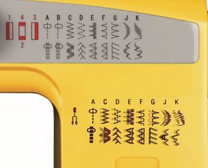 Sewing machine ŁUCZNIK SYLVIE Yellow-thumb-2