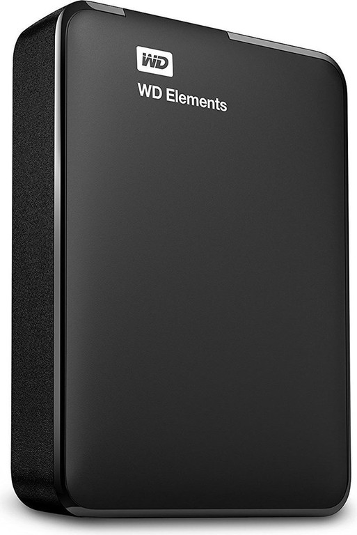 WD Elements Portable 4TB 2.5 Black External HDD