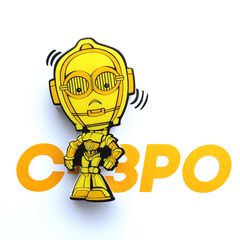 Star Wars C-3PO 3D Light FX mini lamp-thumb-3