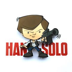 Star Wars Hans Solo 3D Light FX mini lamp-thumb-4