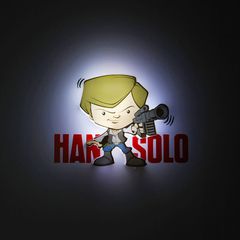 Star Wars Hans Solo 3D Light FX mini lamp-thumb-2
