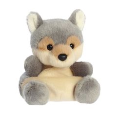 Palm Pals Wolf plush toy 13cm-thumb-1