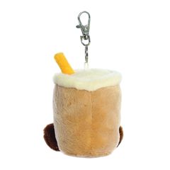 Palm Pals Bubble Tea plush keychain 10cm-thumb-3