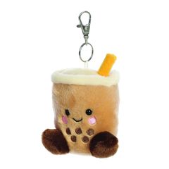 Palm Pals Bubble Tea plush keychain 10cm-thumb-4