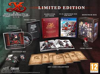 Ys Ix: Monstrum Nox (Limited Edition) / PlayStation 4