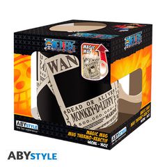 One Piece - Wanted Heat Change Mug-thumb-1