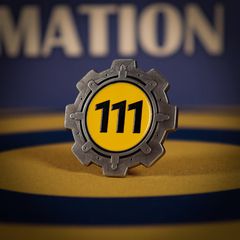 Fallout - Vault 111 Door Coin-thumb-2