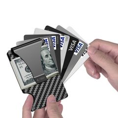 Tech-Protect Thorn RFID Carbon Wallet - Black-thumb-1