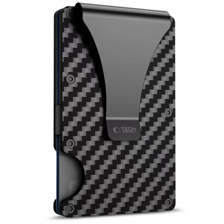 Tech-Protect Thorn RFID Carbon Wallet - Black