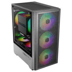 Mars Gaming MCQUANTUM computer case Midi Tower Black-thumb-2