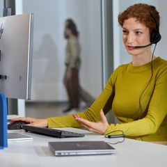 HP Poly Mission 415 Monaural USB Wired Headset Classic-thumb-2