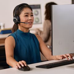 HP Poly Mission 815 Monaural USB Wired Headset-thumb-2