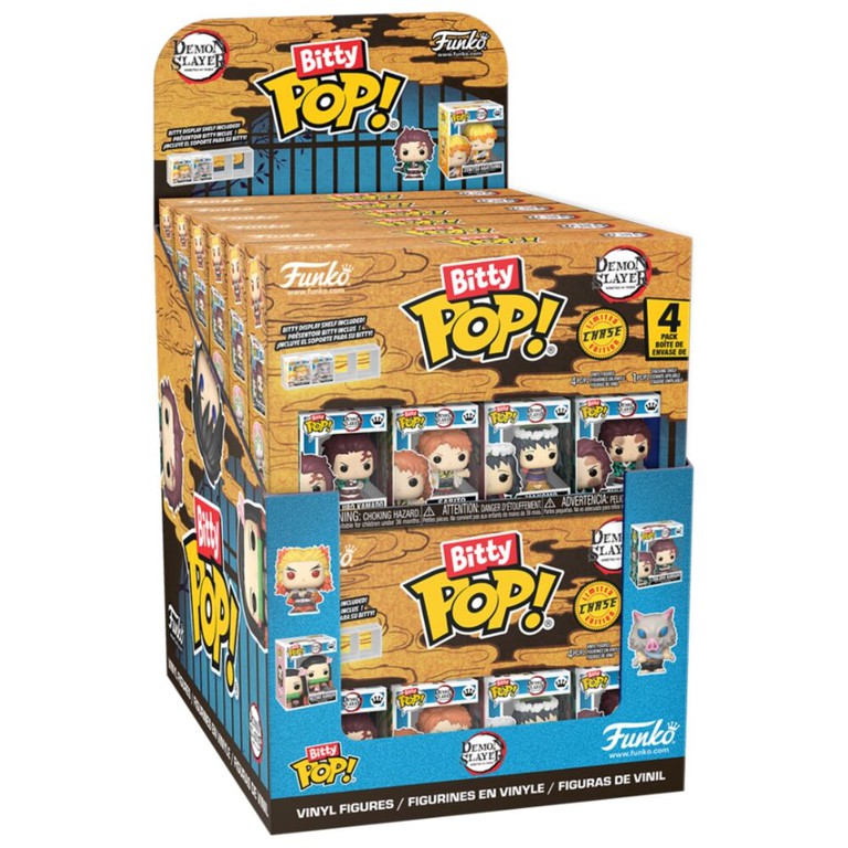 Assorted Blister 4 figures Bitty POP Demon Slayer