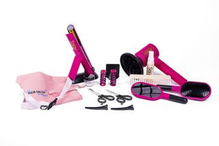 Hair Style Salon - Beauty Hair Styling Set 17 pcs (371135) / Toys