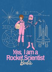 Barbie - Rocket Scientist puzzle, 1000 pcs (60992)-thumb-2