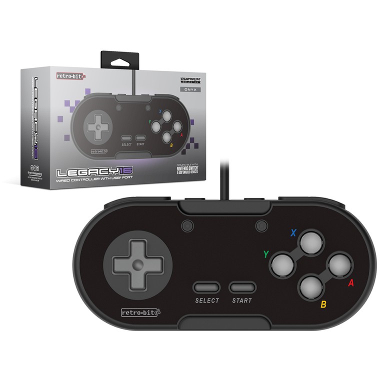 Retro-Bit Legacy 16 USB Port Controller Black / Nintendo Switch