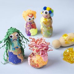 Creativ Company - Sequin Clay, blue-thumb-1