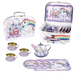Magni - Tea set in suitcase, with unicorn ( 3905 ) / Toys