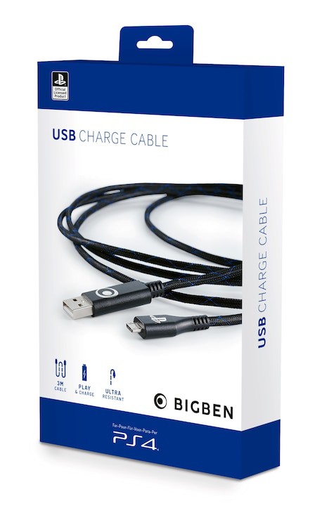 Nacon - USB Cable - PS4 / PlayStation 4
