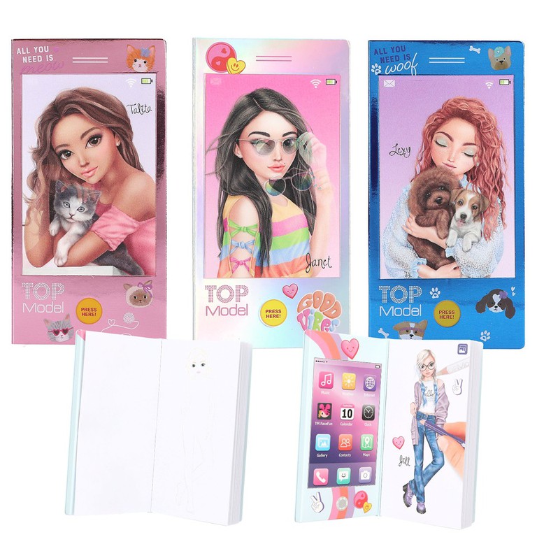 Topmodel - Mini Colouring Book With Sound (413576)