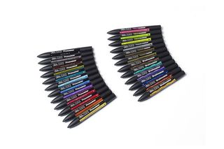 Winsor & Newton - Mixed marker set 24pcs + wallet (832226) / Toys