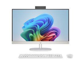 HP Next Gen AI 27-ct2004nw Copilot+ PC AMD Ryzen AI 5 330 68,6 cm (27") 1920 x 1080 px All-in-One PC 16 GB DDR5-SDRAM 512 GB SSD Windows 11 Home Wi-Fi 6 (802.11ax) White