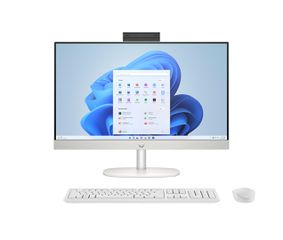 HP 24-cr0332nw AMD Ryzen™ 7 7730U 60.5 cm (23.8") 1920 x 1080 px All-in-One PC 16 GB DDR4-SDRAM 512 GB SSD Windows 11 Home Wi-Fi 6 (802.11ax) White