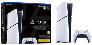 SONY PS5 Digital Edition 825GB console + 2 DS5 controllers-thumb-4