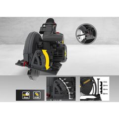 Cordless circular saw without battery CAT DX53B-thumb-2