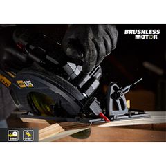 Cordless circular saw without battery CAT DX53B-thumb-3